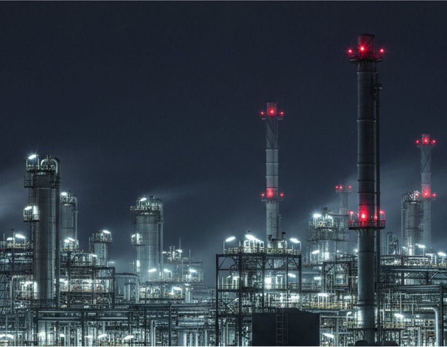 Instalación en sector petróleo y gas